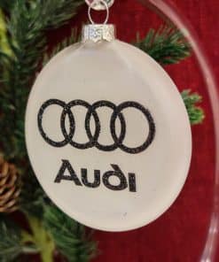 Placka 8 cm - znak Audi černé