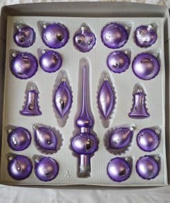 Sada 21+1 - světle fialová k2 zrcátko