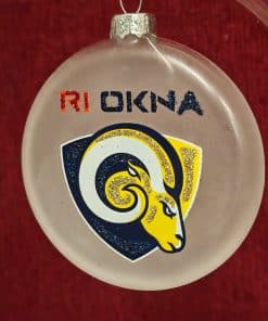 Skleněný medailon 8 cm - RI Okna Berani